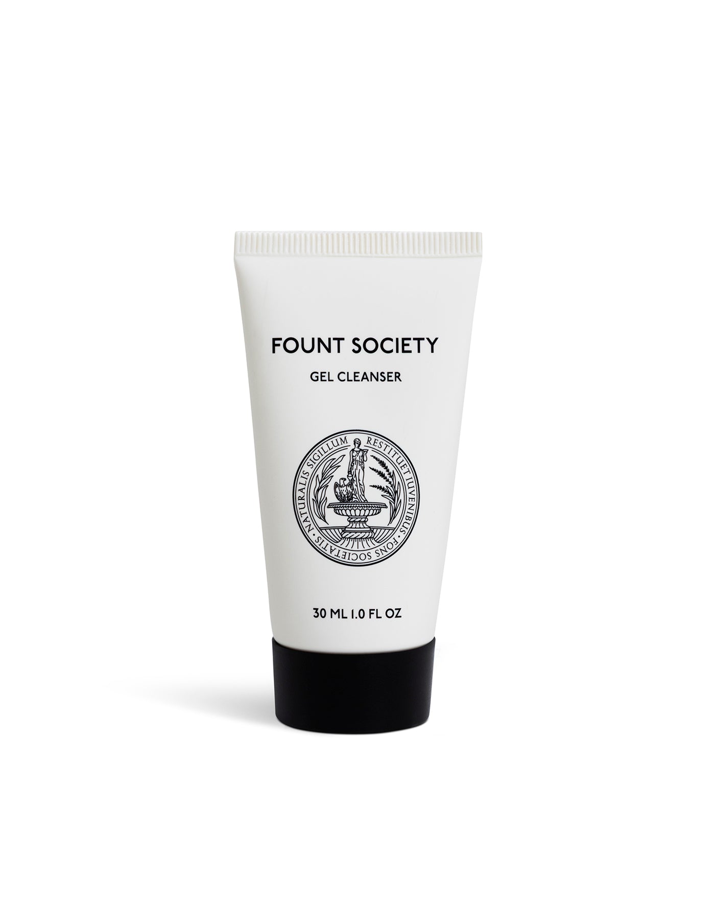 Tube of Fount Society Gel Cleanser on a white background |Size:Mini