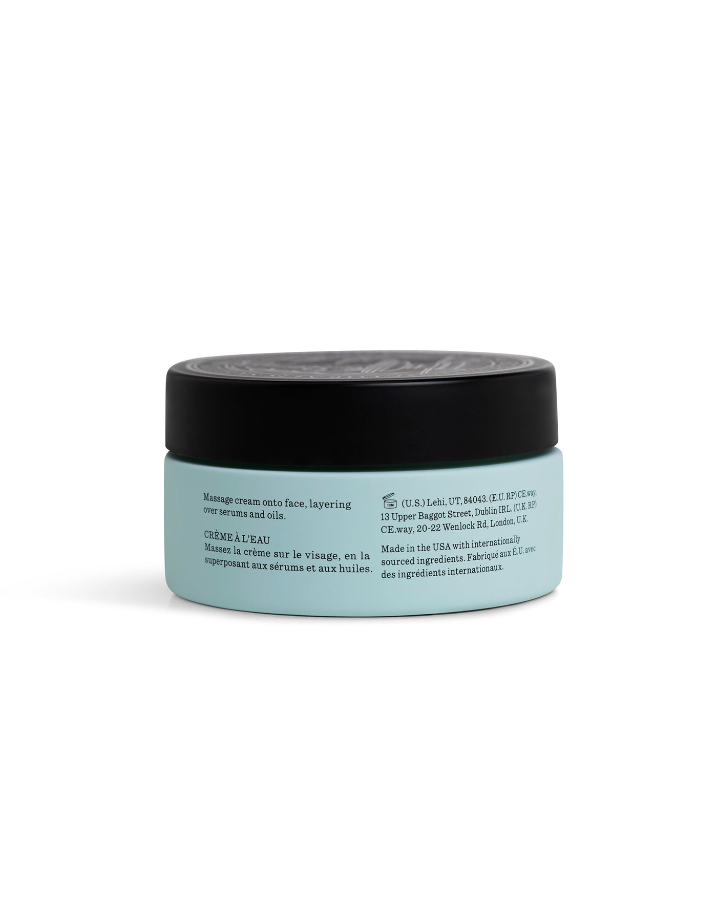 Fount Society Water Cream back |Size:Full Size